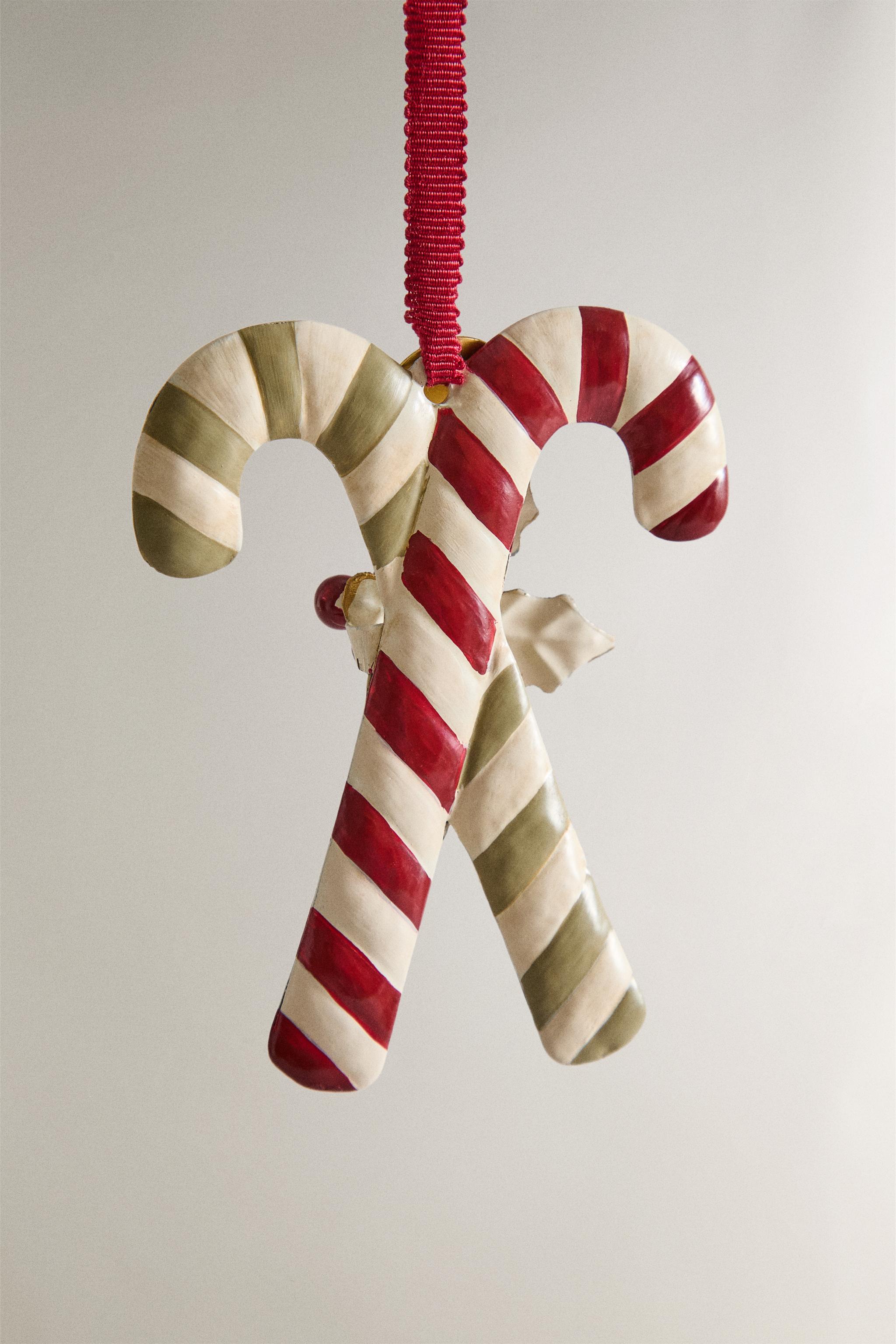 CANDY CANE CHRISTMAS TREE ORNAMENT